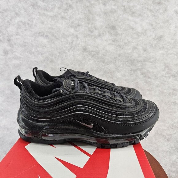 Nike Air Max 97 Triple Black Anthracite‎ Size 6.5 921733-001 Women's NEW - Picture 7 of 11